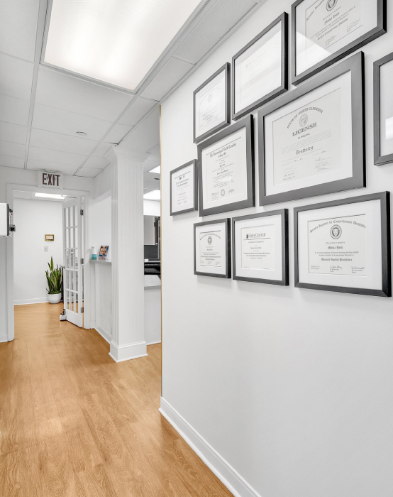 Modern and welcoming dental clinic interior at Dentistry of Uptown Charlotte in Uptown Charlotte, NC